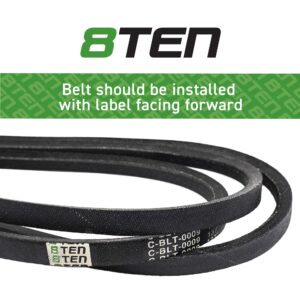 8TEN Deck Belt for AYP Husqvarna 197242 532197242 2748GLS 2348LS YTH 2348 PB24H48YT PB23H48YT Poulan Jonsered