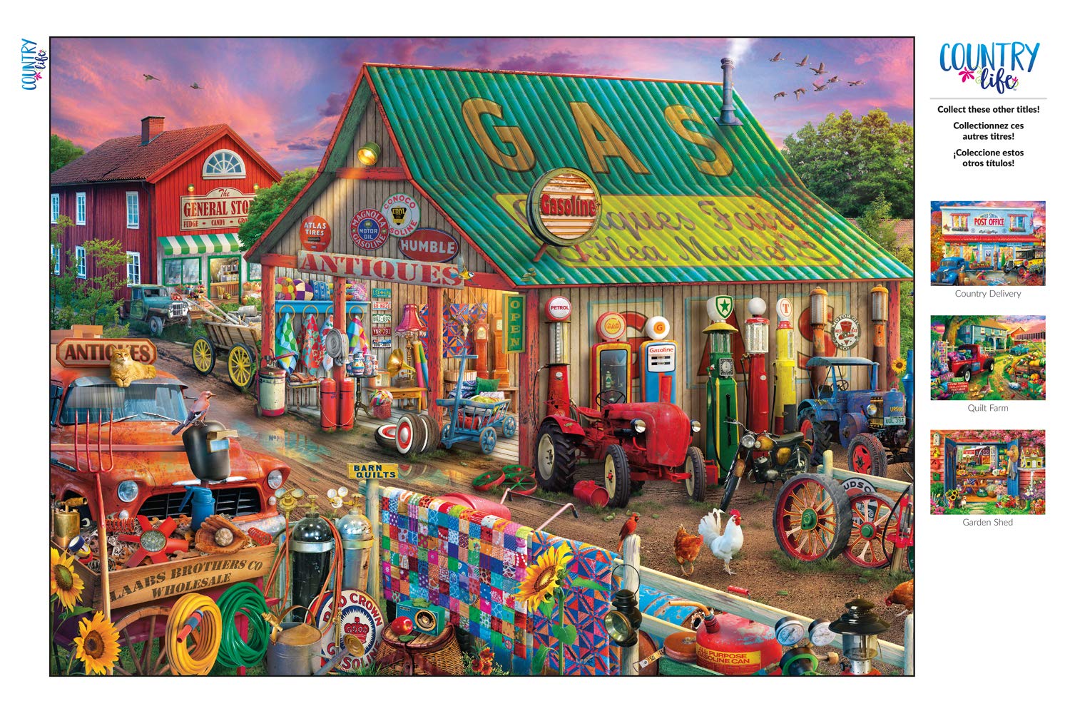 Buffalo Games - Antique Market - 1000 Piece Jigsaw Puzzle