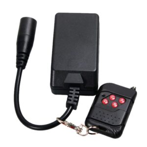 aucd portable 3 pins xlr wirless remote control receiver for 400w 500w smoke fog machine