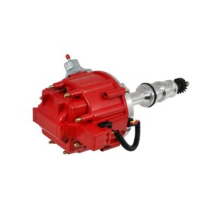 assault racing products 1039011 for big block ford red hei distributor 65k bbf 360 390 427