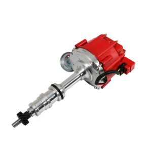 Assault Racing Products 1039011 For Big Block Ford Red HEI Distributor 65K BBF 360 390 427