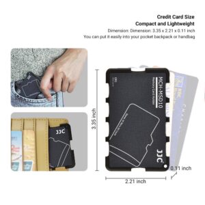 10 Slots Micro SD Card Case Holder Storage Organizer, Ultra Slim Credit Card Size Lightweight Portable TF MSD Memory Card Storage