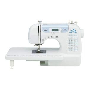 brother sewing and quilting machine, cs7000i, 70 built-in stitches, 2.0" lcd display, wide table, 10 included sewing feet