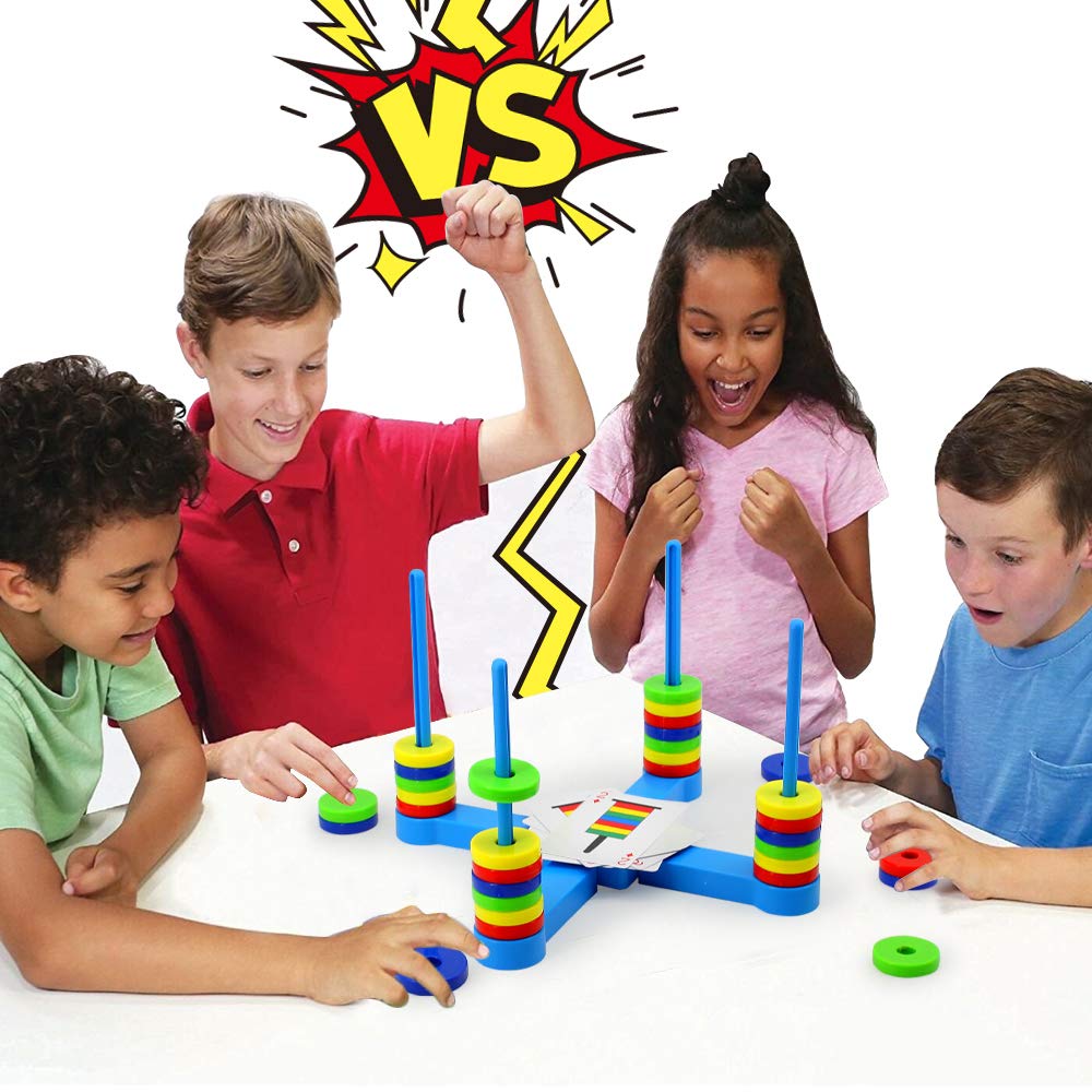 VATOS Board Magnetic Kids Game, Matching Game for Kids Age 3 4 5 6 7 8, Fun STEM Science Toy for Children Boys & Girls Gift