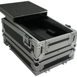 Harmony Audio HC10MIXLT Flight DJ Laptop Glide 10" Mixer Custom Case Compatible with Traktor Z2