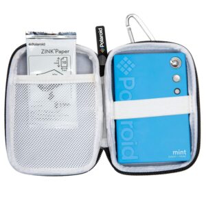 Polaroid Eva Case for Mint Instant Camera & Printer (Blue), Model:PLMINTEVABL