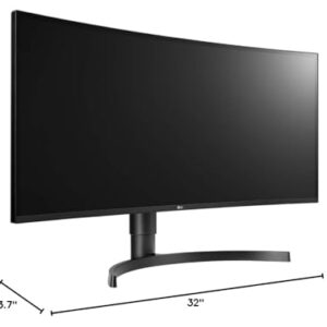 LG 34'' 34BL85C-B IPS QHD UltraWide™ Curved Monitor (3440x1440), with HDR10, Dynamic Action Sync, Flicker Safe, PBP & Dual Controller & MAXXAUDIO