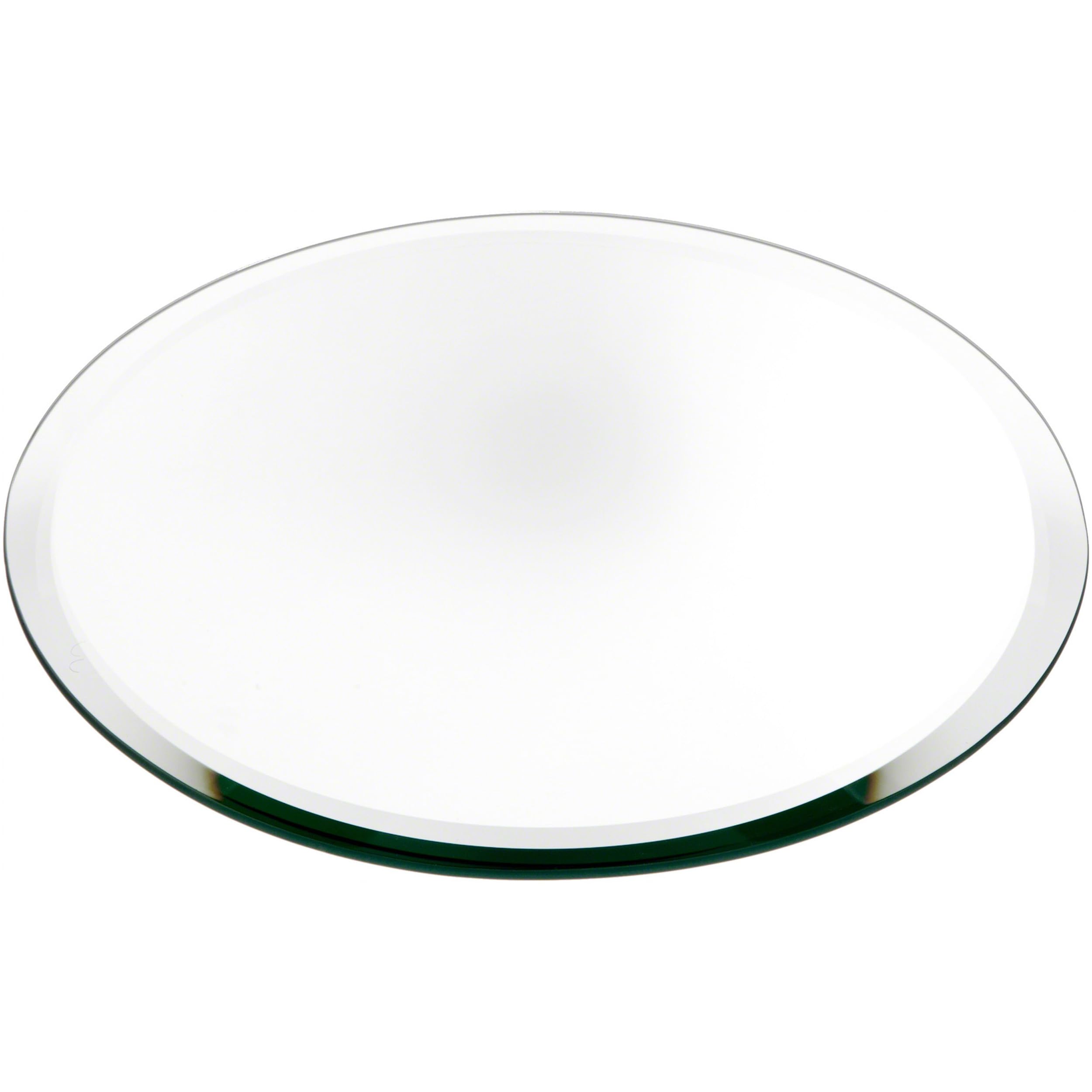 Plymor Round 5mm Beveled Glass Mirror, 10 inch x 10 inch