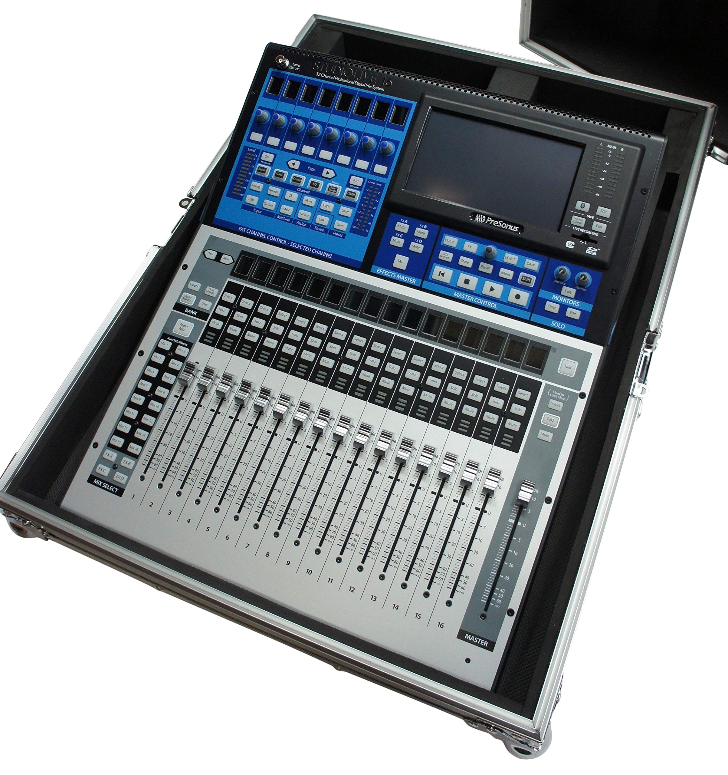 Harmony Audio HCPRE1642 Flight Transport Road Custom Case Compatible with Presonus StudioLive 16