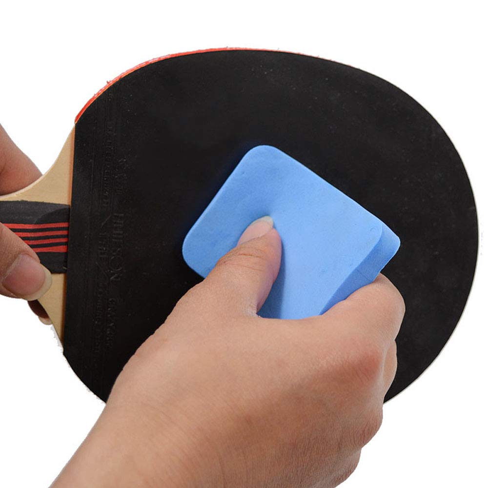 MOTZU 6 Pieces Table Tennis Rubber Cleaning Sponge, Ping Pong Paddle Cleaner, Racket Rubber Care