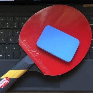 MOTZU 6 Pieces Table Tennis Rubber Cleaning Sponge, Ping Pong Paddle Cleaner, Racket Rubber Care