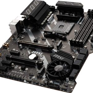 MSI X570-A PRO Motherboard (AMD AM4, DDR4, PCIe 4.0, SATA 6Gb/s, M.2, USB 3.2 Gen 2, HDMI, ATX)