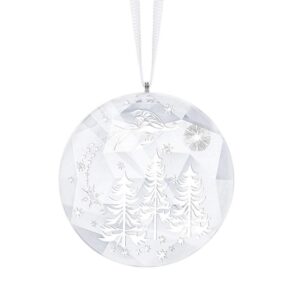 swarovski winternacht ornement en cristal blanc 7.3