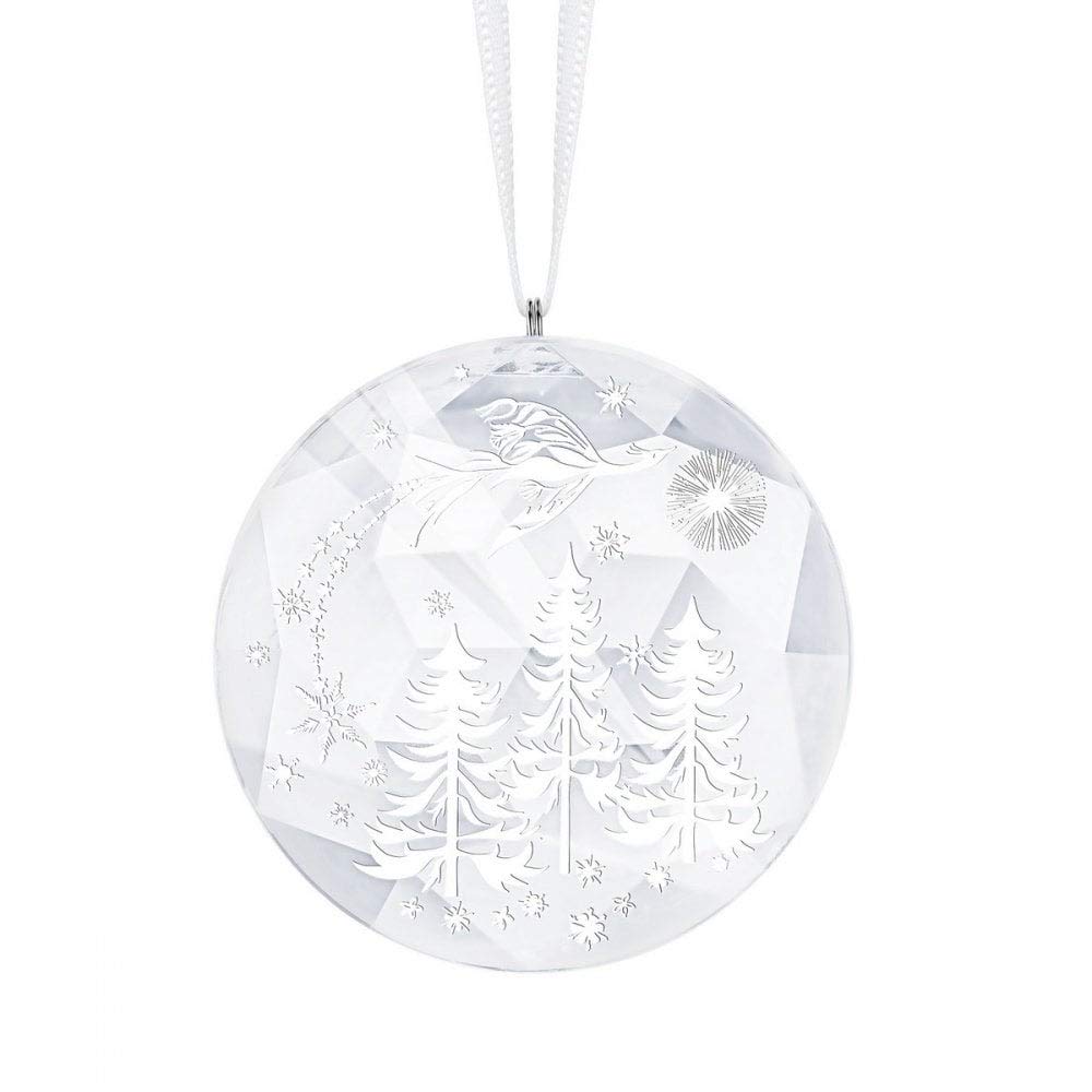 Swarovski Winternacht Ornement en Cristal Blanc 7.3