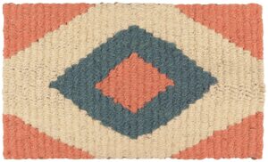 now designs hollander diamond doormat, multicolor