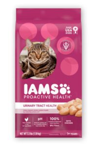 iams 109105 3.5 lbs proactive health adult urinary tract health dry cat food, pack of 4 (4 items)