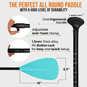 SereneLife Stand Up Paddle-Board Adjustable Paddle - Adjustable Water Paddle Oar for SLSUPB105 Free-Flow Inflatable SUP Stand Up Water Paddle-Board - SereneLife PRTSLSUPB105PDL