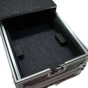 Harmony Audio HC12MIXLT Flight Universal 12" Mixer Glide Laptop Stand DJ Custom Case