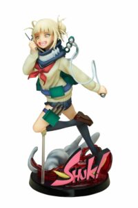 bellfine my hero academia: himiko toga 1:8 scale pvc figure, multicolor, 8 inches