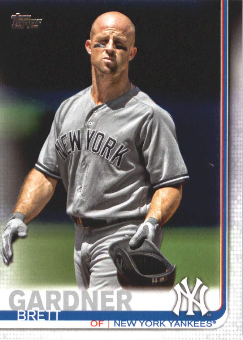 2019 Topps #513 Brett Gardner New York Yankees Baseball Card