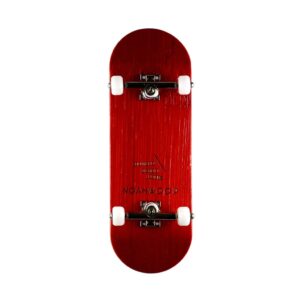 noahwood fingerboard complete pro 6-layer bamboo handmade fingerboards nw5.0 deck (100x33mm deck+nw3.0 king trucks 34mm silvery +2.0 white wheels) king of skate red