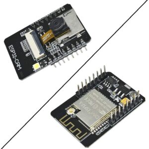 2 PCS ESP32-CAM W-BT Development Board, Aideepen 2PCS ESP32 DC 5V Dual-core WL with OV2640 Camera TF Card Module