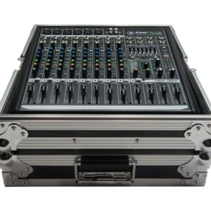 Harmony Audio HCPROFX12V2 Flight Transport Road Custom Case Compatible with Mackie PROFX12 Mixer