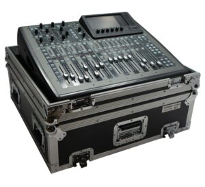 harmony audio hcbehx32comp flight transport road custom case compatible with behringer x32 compact
