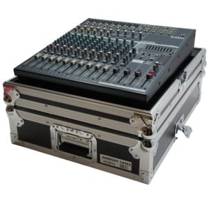 harmony audio hc5014 flight transport road custom case compatible with yamaha emx5016cf mixer