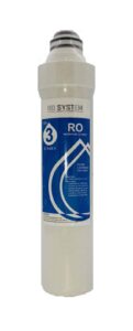 rein third stage ro membrane quick change replacement filter - blue