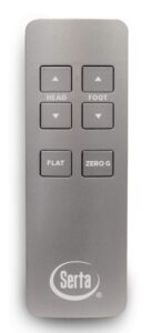 new serta motion iseries or motion essentials iii replacement remote control for adjustable beds