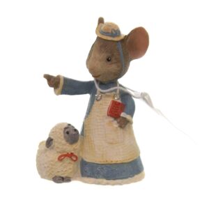 enesco tails with heart mary had a little lamb mouse figurine 6005747 new