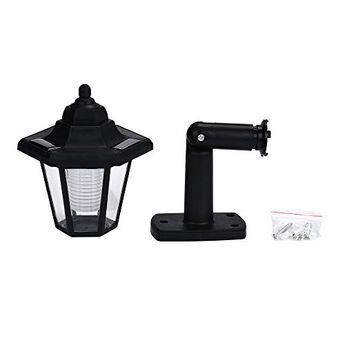 JLFTF 2X Solar Light Home Garden Door Solar Power LED Light Path Way Wall Landscape Mount Garden Fence Lamp Outdoor Night Light