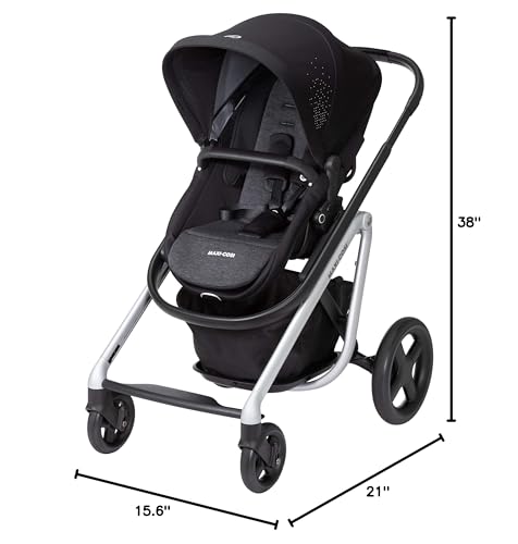 Maxi-Cosi Lila Modular All-in-One Stroller, Nomad Black, One Size (CV324ETK)