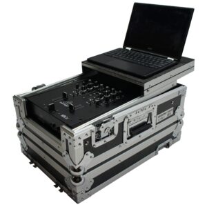 Harmony Audio HC10MIXLT Flight DJ Laptop Glide 10" Mixer Custom Case Compatible with Rane 62