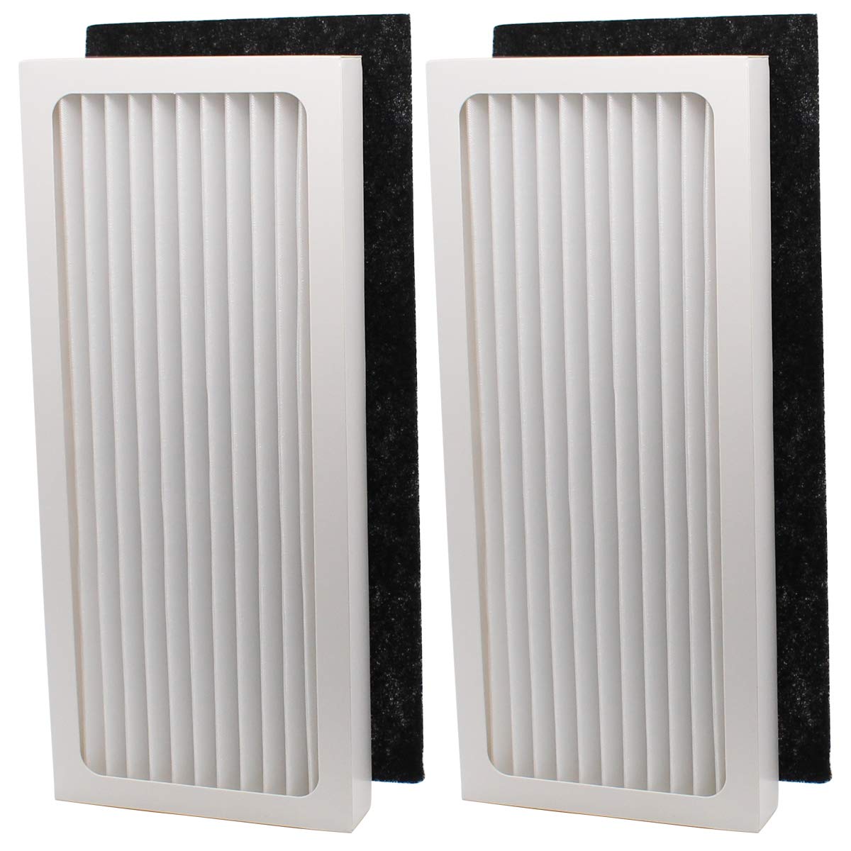 ApplianPar Pack of 2 Air Filter Replacement for Hamilton Beach True Hepa Air Purifier 04386A, 04383 04385 04384 990051000