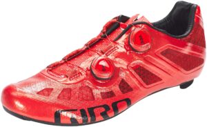 giro imperial cycling shoe - men's bright red, 42.5