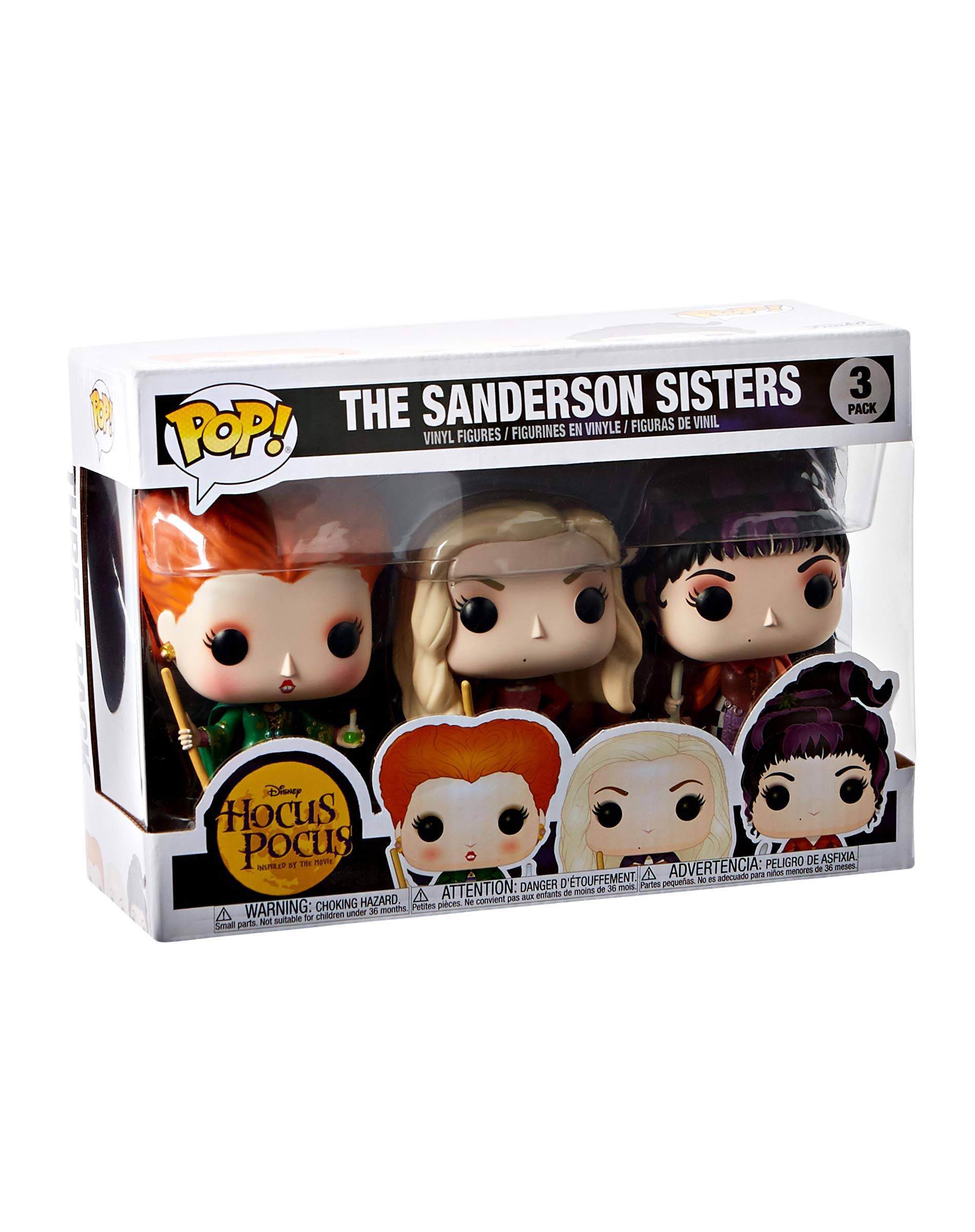 Funko Hocus Pocus POP! Figures - Sanderson Sisters 3 Pack