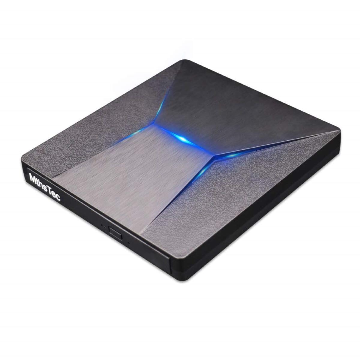 MthsTec External Bluray DVD Drive, USB 3.0 and Type-C Blu-ray Reader 3D Slim Optical CD Drive Compatible with Windows XP/7/8/10, Laptop, Desktop, MacOS for MacBook