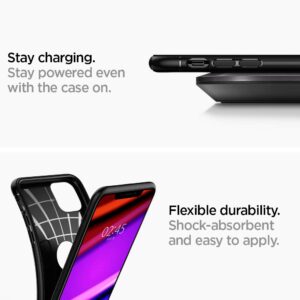 Spigen Rugged Armor Designed for iPhone 11 Case (2019) - Matte Black