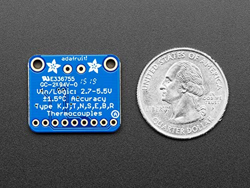 Adafruit 4101 Adafruit MCP9600 I2C Thermocouple Amplifier - K, J, T, N, S, E, B and R Type T