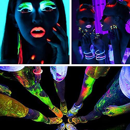 FAISHILAN 2 Pack 40W Black Lights LED Black Light Bar, IP65 Waterproof BlackLights Glow in The Dark Party for Blacklight Party Halloween Bedroom Body Paint Stage Light Fluorescent Poster