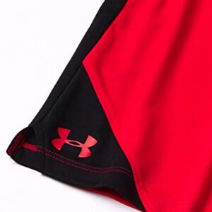 Under Armour Toddler Boys' Stunt Short, Versa Red-SP20, 2T