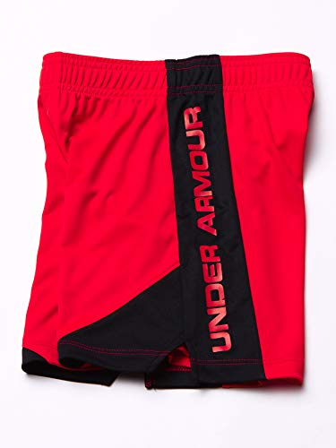 Under Armour Toddler Boys' Stunt Short, Versa Red-SP20, 2T