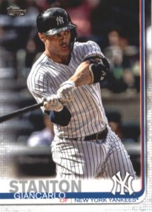 2019 topps #568 giancarlo stanton new york yankees baseball card