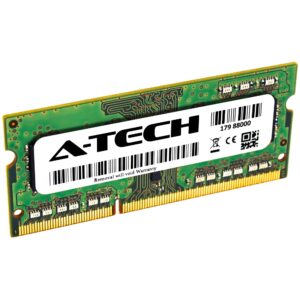 A-Tech 4GB RAM Replacement for Samsung M471B5173QH0-YK0 | DDR3/DDR3L 1600MHz PC3L-12800 1Rx8 1.35V SODIMM 204-Pin Memory Module