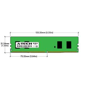 A-Tech 4GB RAM Replacement for Samsung M378A5244CB0-CRC | DDR4 2400MHz PC4-19200 1Rx16 1.2V UDIMM Non-ECC 288-Pin DIMM Memory Module