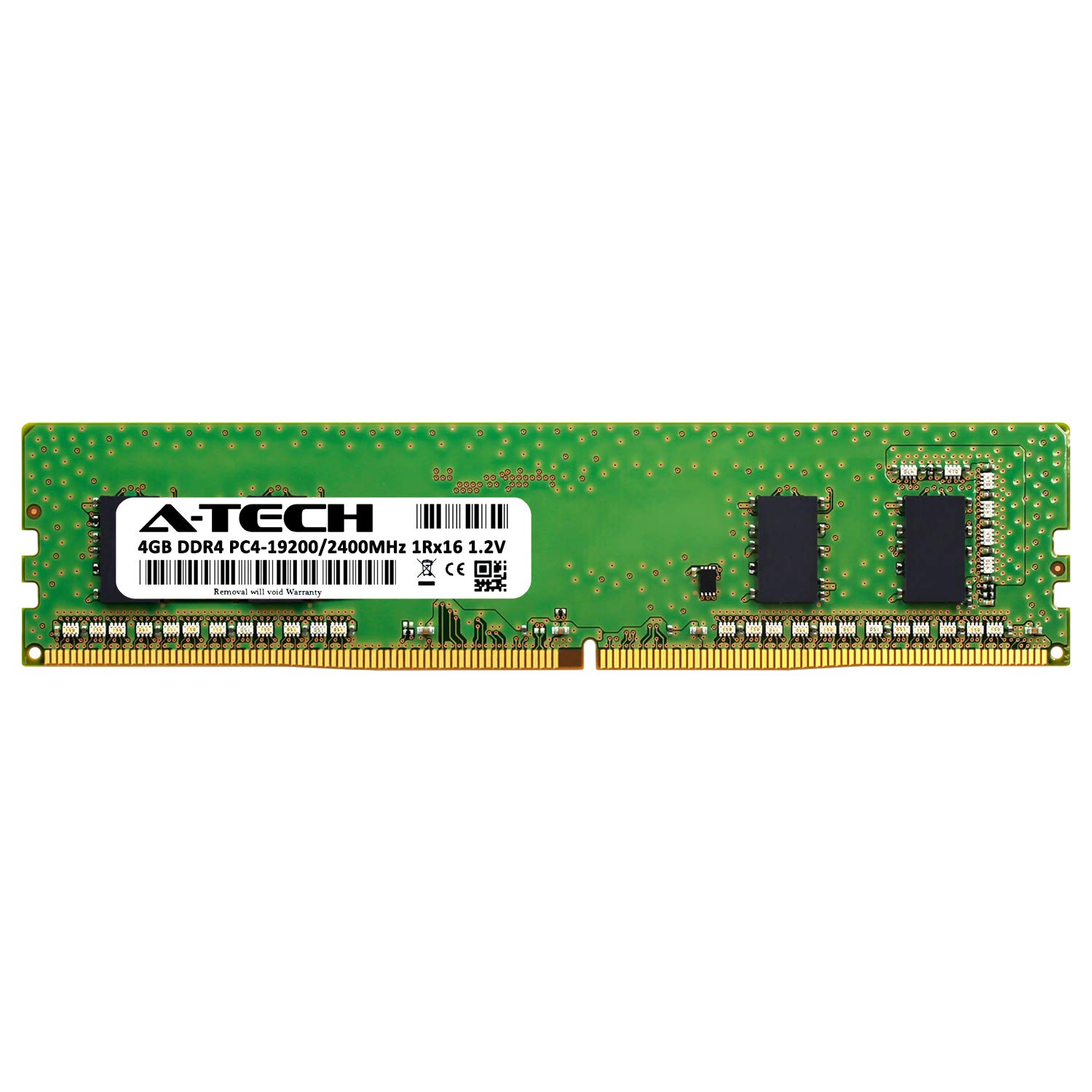 A-Tech 4GB RAM Replacement for Samsung M378A5244CB0-CRC | DDR4 2400MHz PC4-19200 1Rx16 1.2V UDIMM Non-ECC 288-Pin DIMM Memory Module