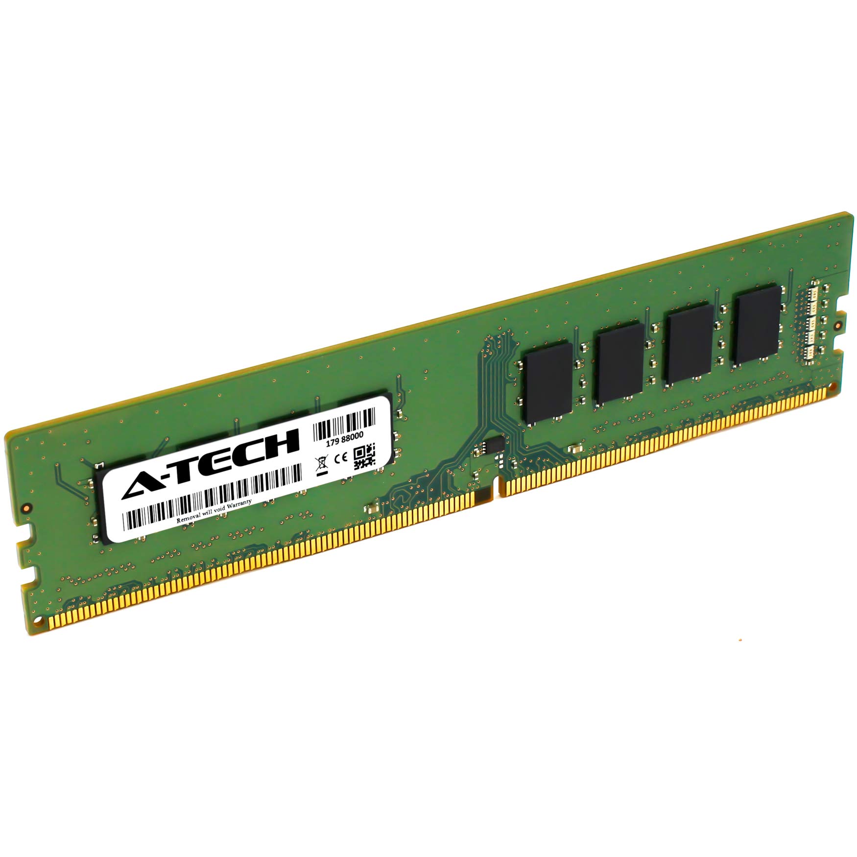 A-Tech 16GB RAM Replacement for Kingston KVR24N17D8/16 | DDR4 2400MHz PC4-19200 2Rx8 1.2V UDIMM Non-ECC 288-Pin DIMM Memory Module