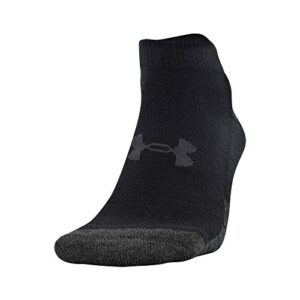 Under Armour Adult Performance Tech Low Cut Socks, Multipairs , Black (6-Pairs) , X-Large